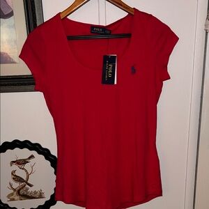 Polo by Ralph Lauren Red Short Sleeve Tee